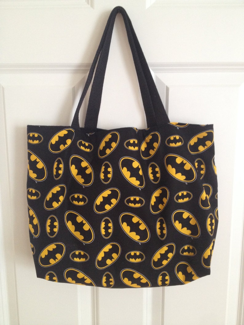 Batman Tote Bag Etsy