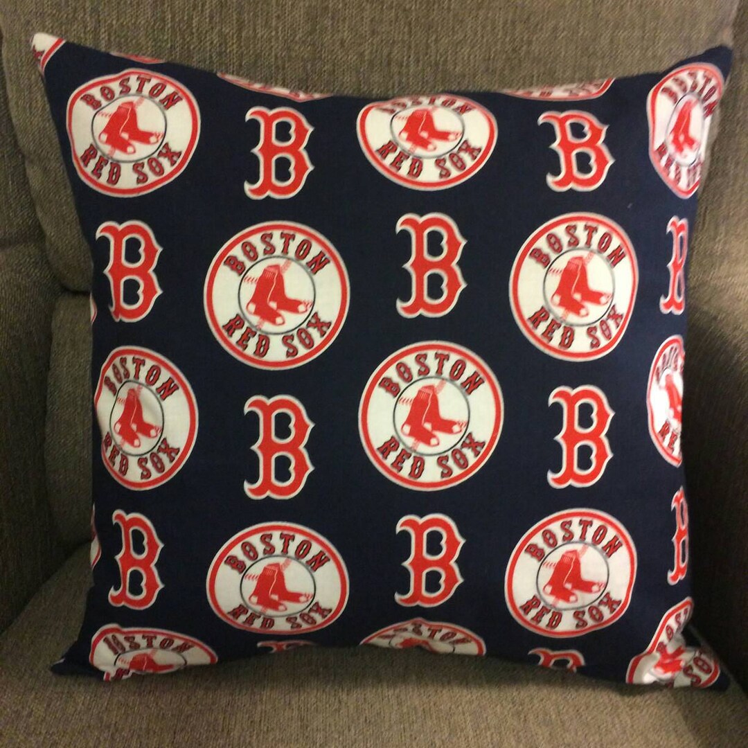 Boston Red Sox Pillow Cover Etsy