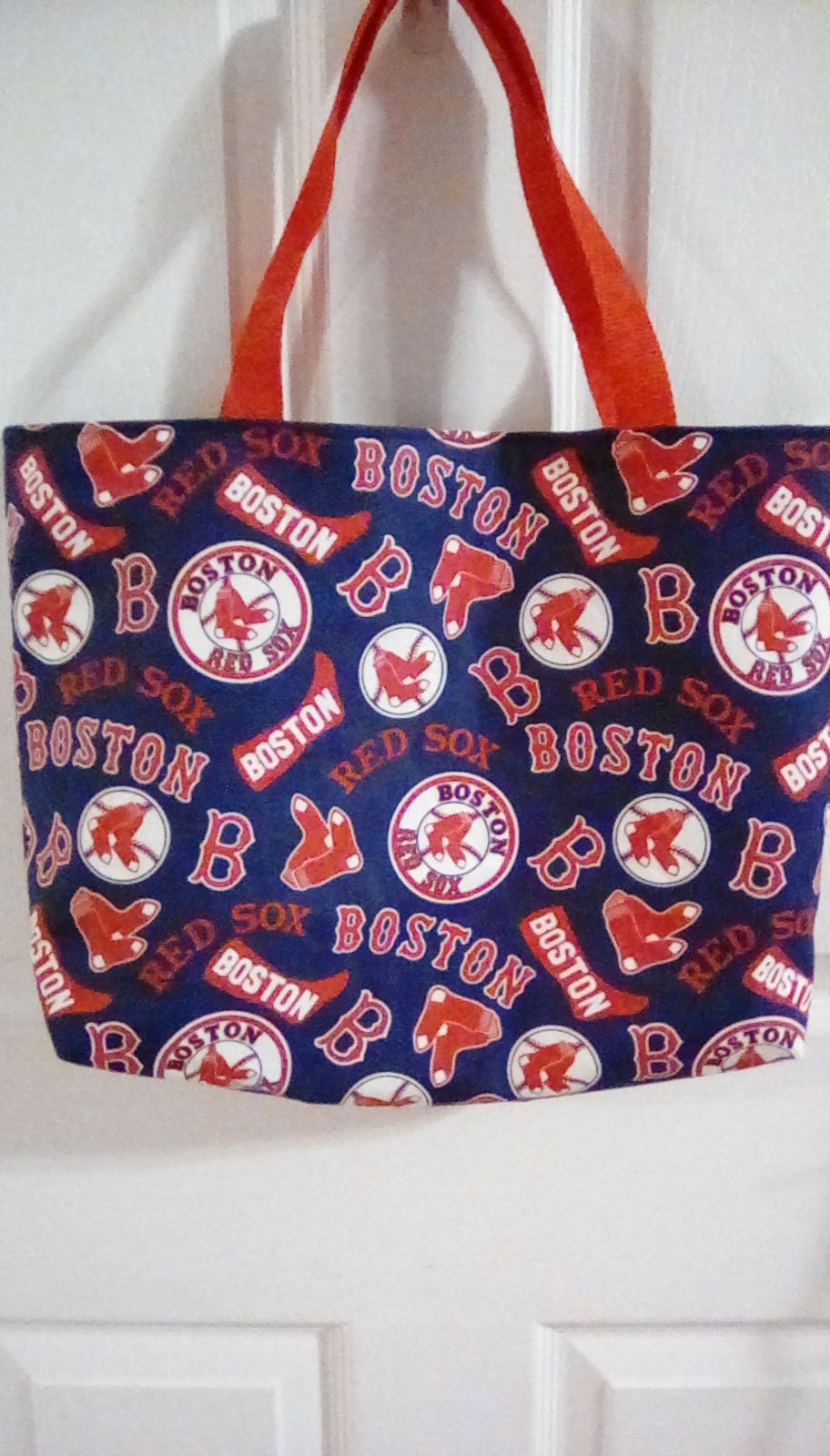Boston Red Sox Cooperstown print tote bag