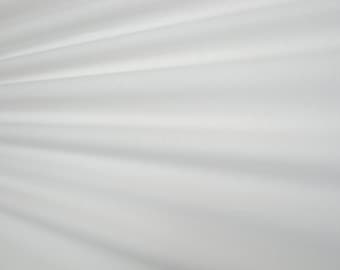 Elfenbein Baumwolle solid stricken Jersey Stoff vier Wege Stretch Spandex Stoff Bulk Stock