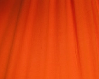 Orangered Baumwolle solid stricken Jersey Stoff Zwei-Wege-Stretch Spandex Stoff Bulk-Lager