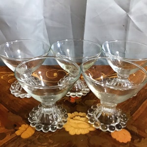 Vintage Cocktail Glasses Anchor Hocking Berwick Boopie Fancy
