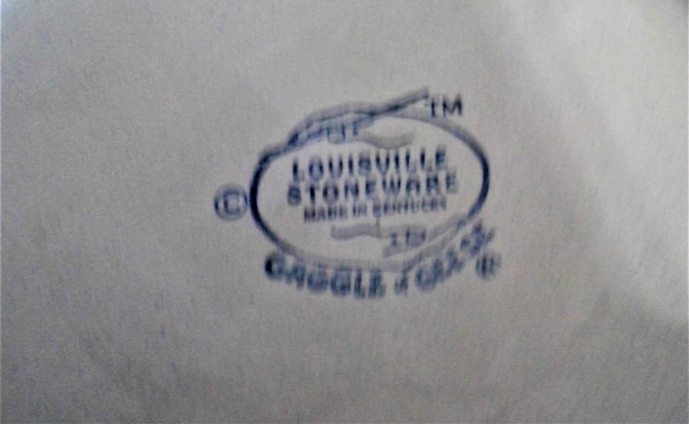 ルイビルストーンウェア 深皿 ガチョウの群れ 2 Vintage Louisville Stoneware Luncheon Plates: Gaggle of Geese