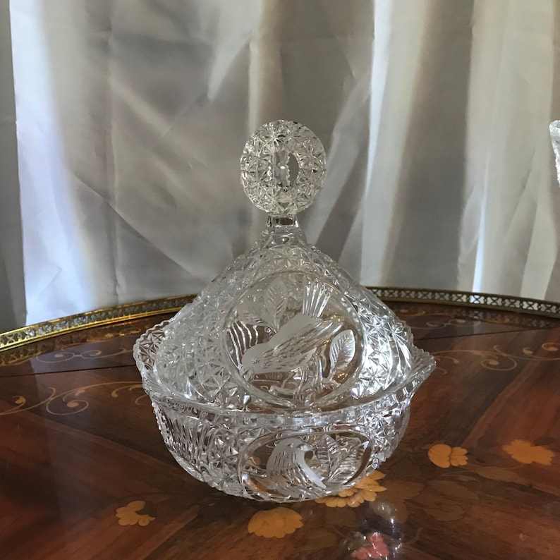 Vintage Anna Hutte Bleikristall Lead Crystal Made in Germany Etsy