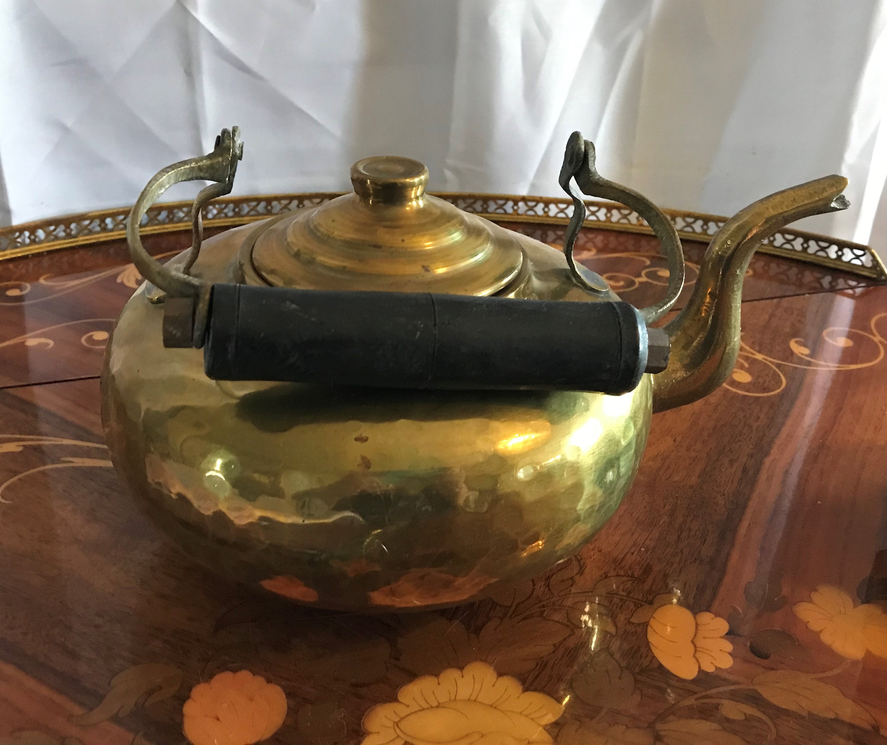 Vintage Brass Teapot , Tea Kettle, Footed Teapot, Home Decor, Decorative Tea  Kettle -  Canada