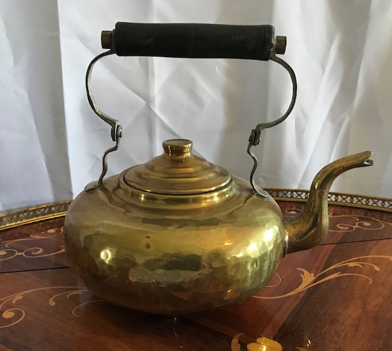 Vintage Brass Teapot , Tea Kettle, Footed Teapot, Home Decor, Decorative  Tea Kettle -  Ireland