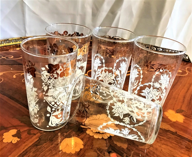 vintage federal drinking glasses