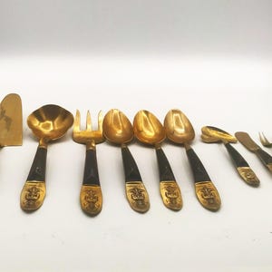 Thai Brass Flatware - Etsy