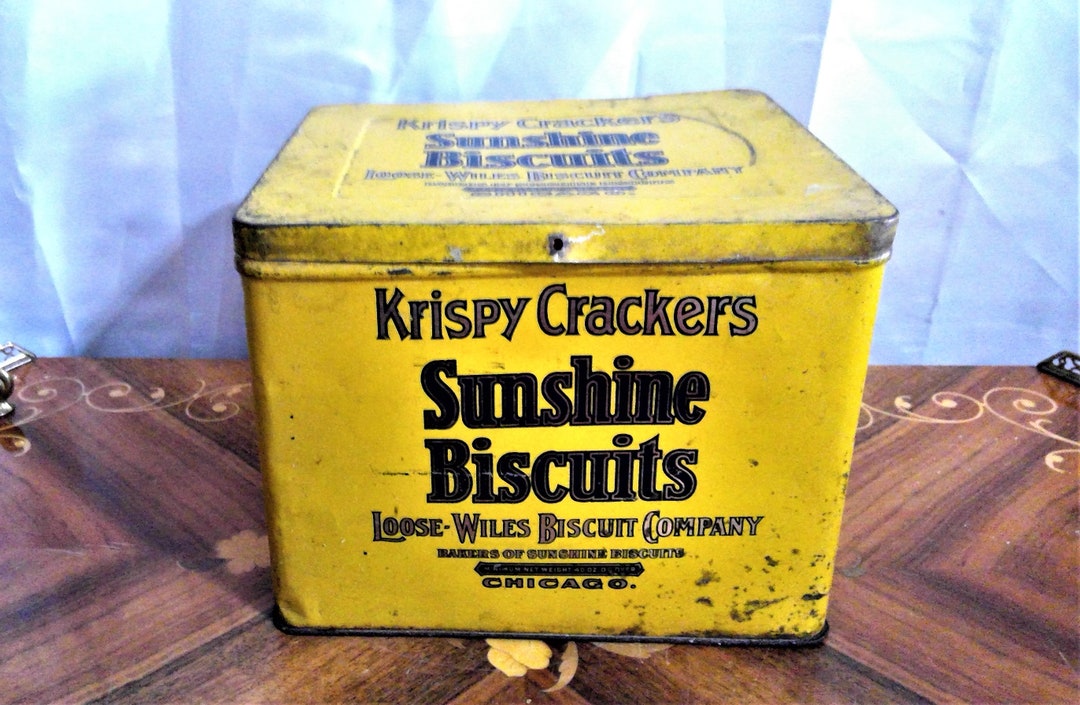 Vintage Krispy Cracker Sunshine Biscuits Made in Minneapolis Etsy