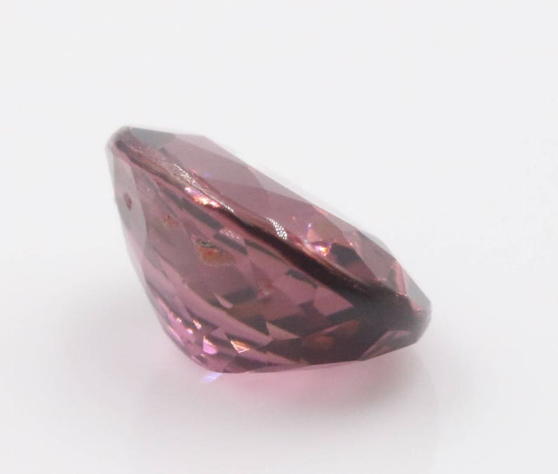 Natural Pink Sapphire 7x6mm 1.05ct September Birthstone Sapphire Gemstone DIY Jewelry Supply Sapphire healing stone Pink sapphire image 3