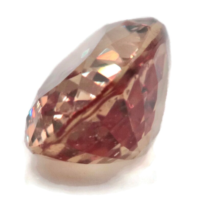 Natural Padparadscha sapphire 7x5mm 1.35ct Sapphire Gemstone Genuine Sapphire for Sapphire Jewelry September Birthstone wedding gemstone image 2