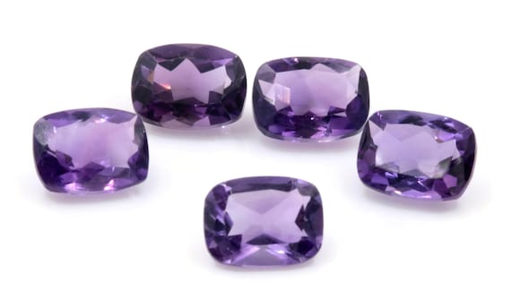 Natural amethyst gemstone faceted amethyst loose stone genuine amethyst stone loose amethyst amethyst loose stone february birthstone
