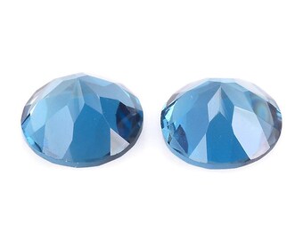 Natural Blue Topaz Gemstone Genuine Blue Topaz Faceted November Birthstone Blue Topaz London Blue Topaz 5mm 1.15cts SKU:114462