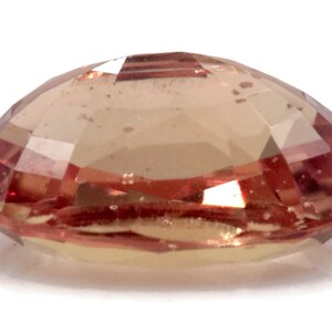 Natural Padparadscha sapphire 7x5mm 1.35ct Sapphire Gemstone Genuine Sapphire for Sapphire Jewelry September Birthstone wedding gemstone image 3