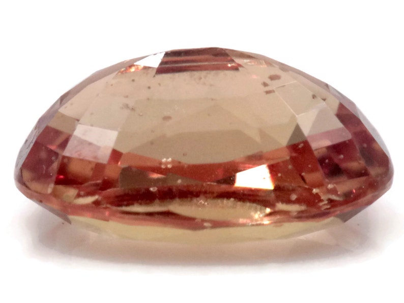 Natural Padparadscha sapphire 7x5mm 1.35ct Sapphire Gemstone Genuine Sapphire for Sapphire Jewelry September Birthstone wedding gemstone image 3