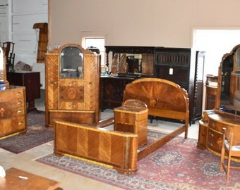 Art Deco Bedroom Set Etsy