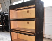 Macey Antique Mahogany 3 Stack Barrister Lawyer 39 s Bookcase