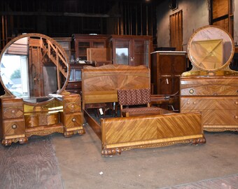 art deco bedroom furniture luxury mid century modern art deco waterfall full size bedroom set by bassett furniture etsy art deco bedroom furniture luxury mid century modern art deco waterfall full size bedroom set by bassett furniture etsy