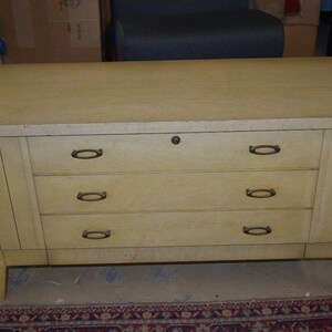 Mid Century 1960 Antique Lane Blonde Blanket Cedar Chest, No Lock