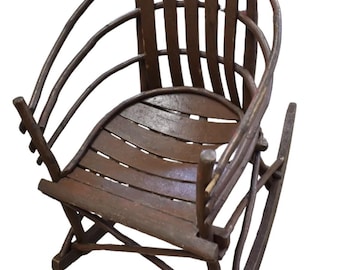 Antique Child's Bentwood Rocker Rocking Chair