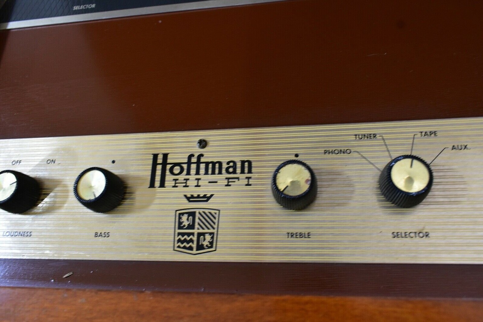 Mid Century Hoffman Hi Fi Stereo Radio Record Record Etsy