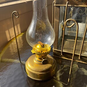 Vintage N R Neptune Brass Oil Lantern image 13