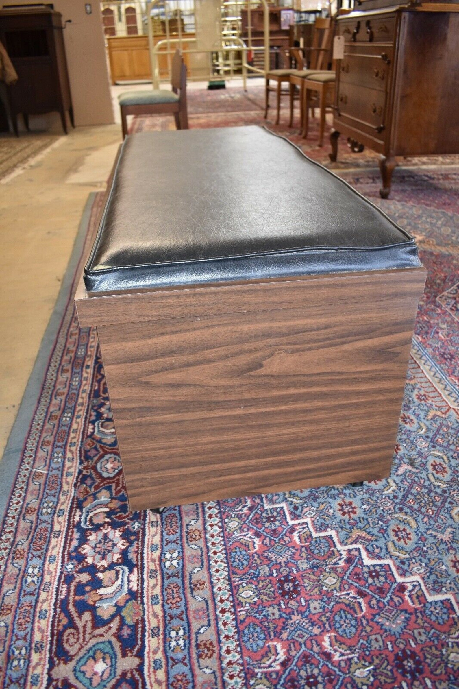 Mid Century Blanket Cedar Chest Bench Seat Etsy
