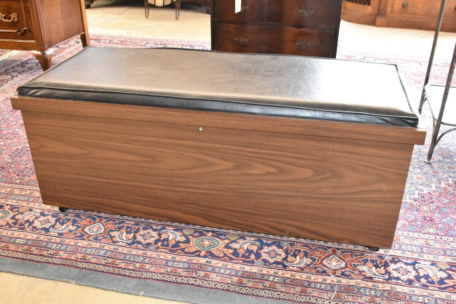 Mid Century Blanket Cedar Chest Bench Seat Etsy