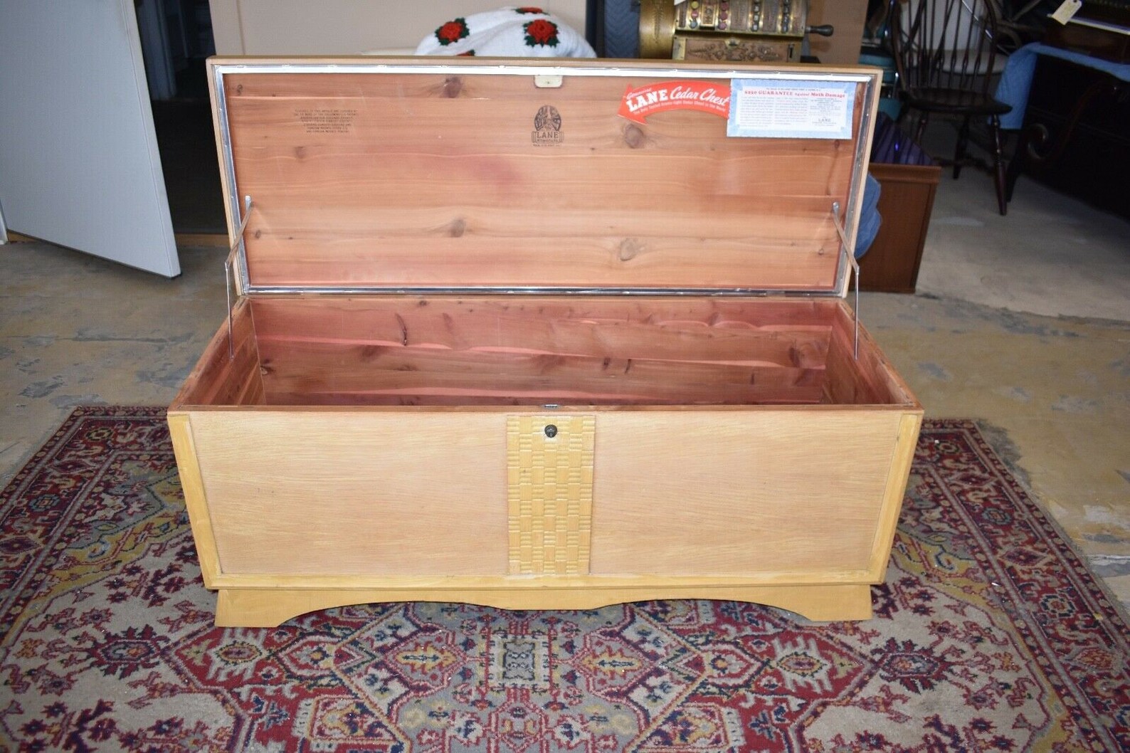 Mid Century 1953 Antique Lane Blonde Blanket Cedar Chest No Etsy