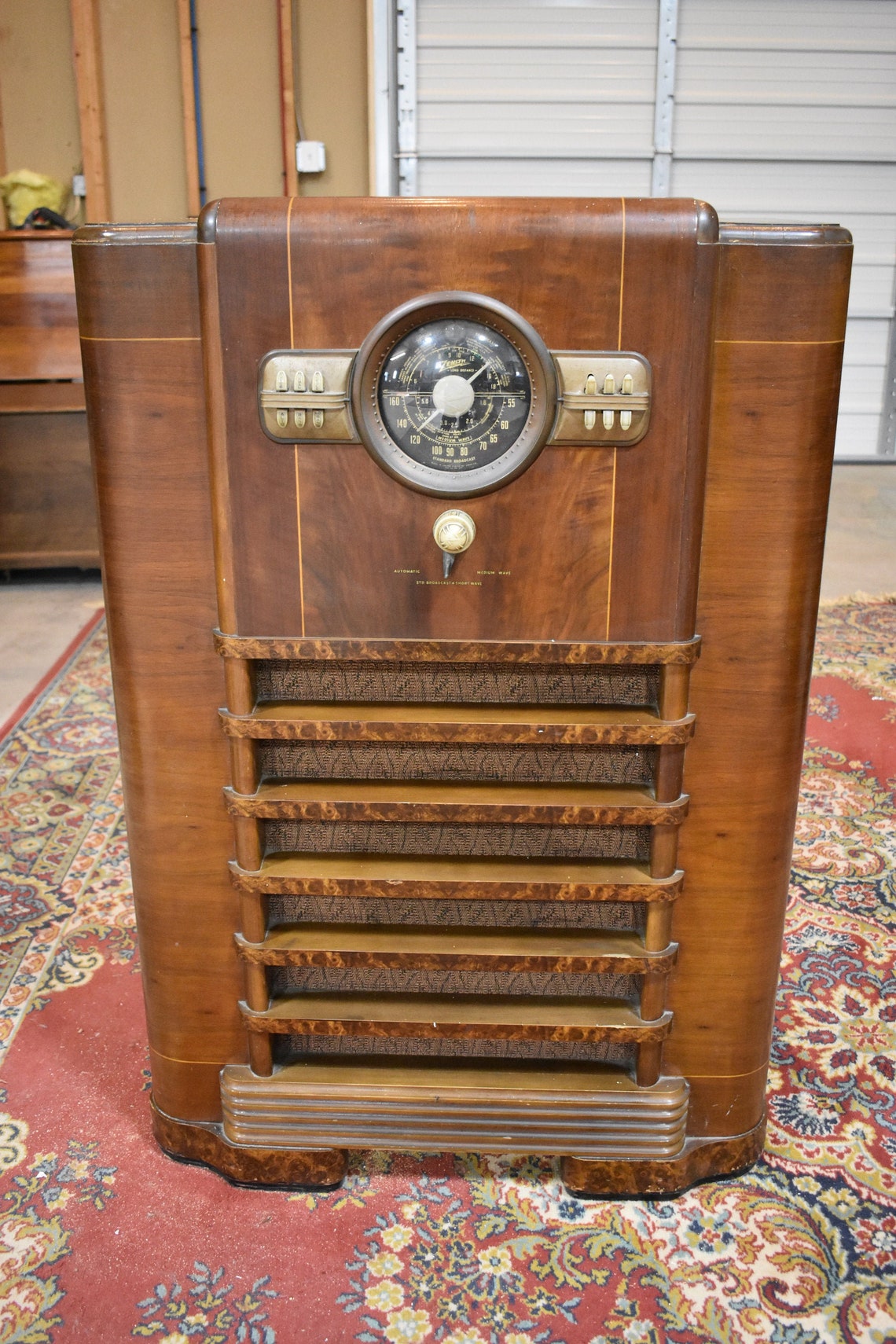 1940 Antique Zenith Tube Radio S702434 Model 1005 Etsy