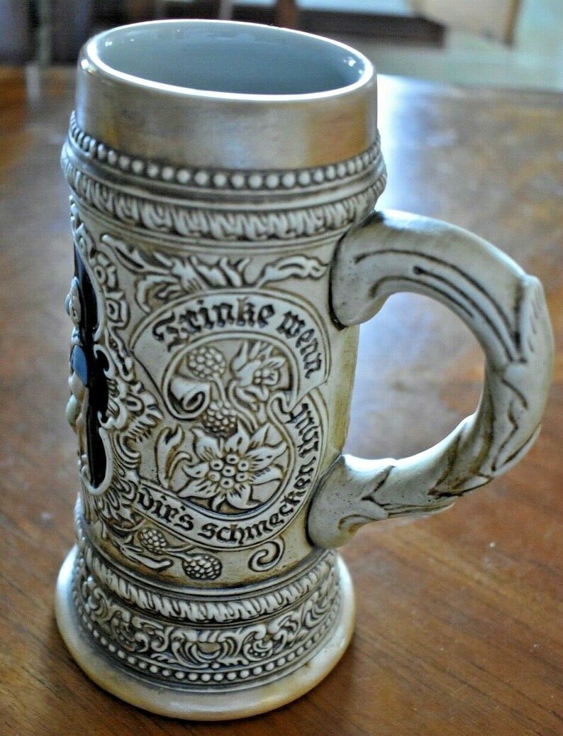 Vintage Beer Stein Made in Brazil Ceramarte Etsy