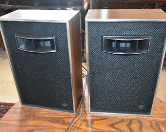 Retro 1960'S Panasonic Re-7671 Am Fm Stereo Set With Speakers, Air