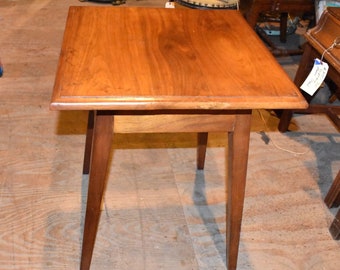 Vintage Oak Table with Splay Legs Antique Furniture