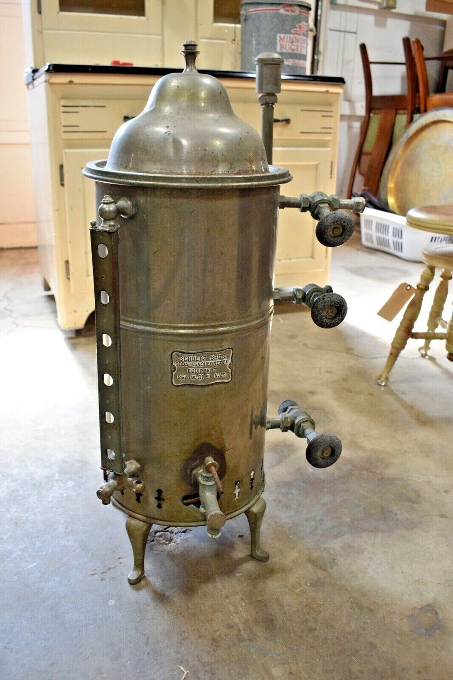 Vintage Large Commercial Coffee Maker Pot Cafe Restaurant Etsy