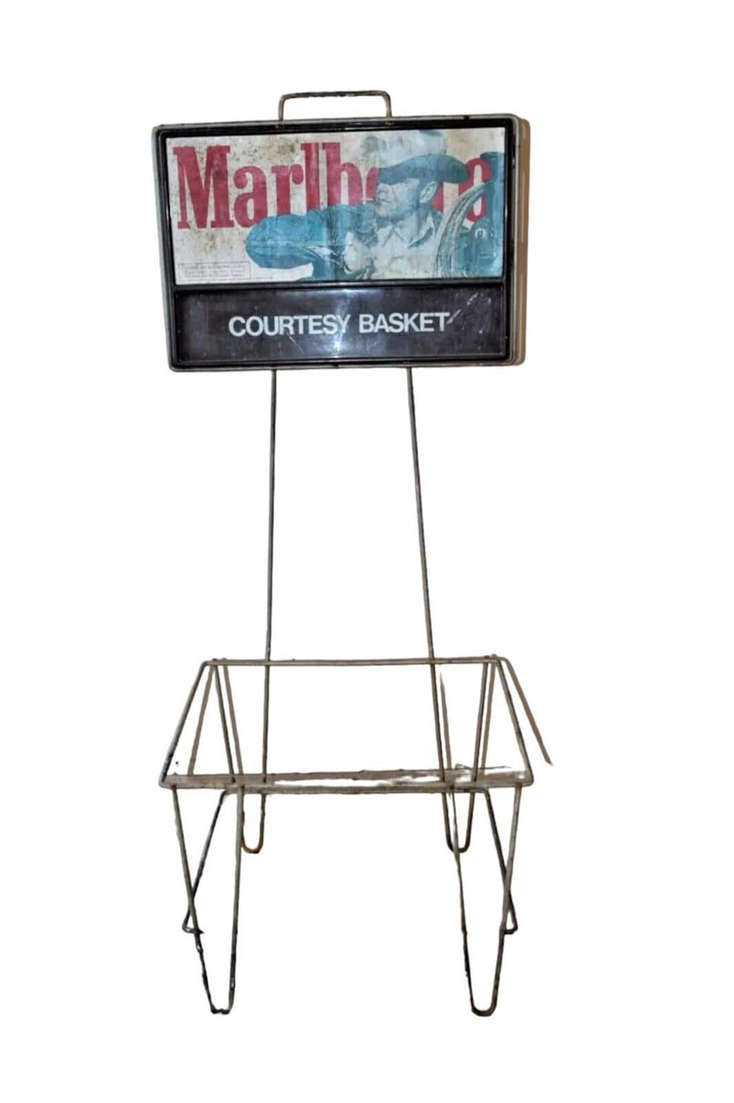 レア品 マルボロ Marlboro アンティーク ショッピングバスケット レア品 マルボロ Marlboro アンティーク ショッピングバスケット