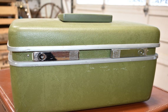 Vintage 2 Piece Mid Century Luggage Set by Samson… - image 7