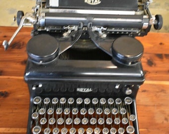 1930年代のアンティークロイヤルタイプライター - Etsy 日本