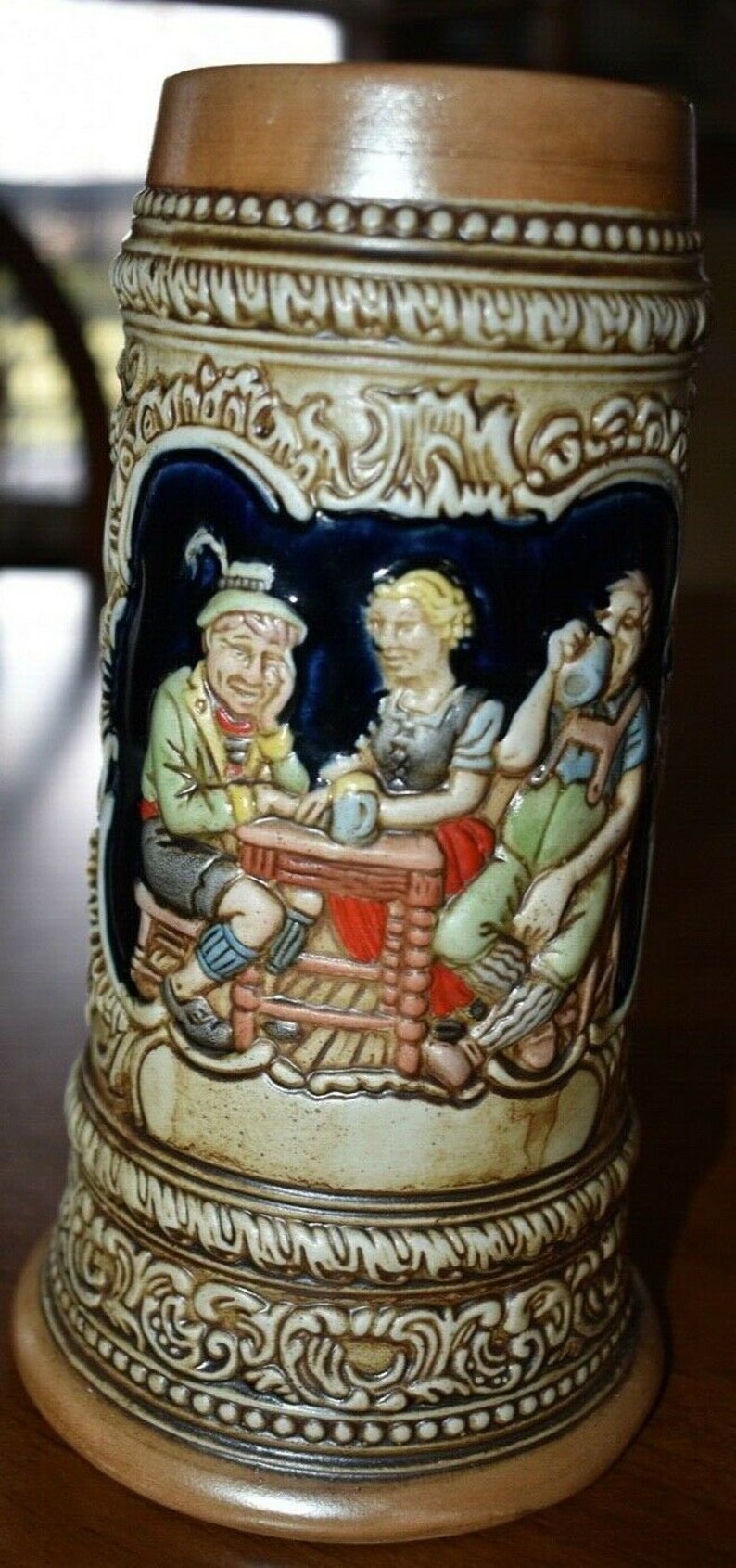 Vintage Beer Stein Made in Brazil Ceramarte Etsy