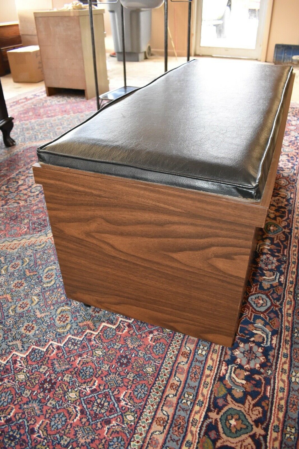 Mid Century Blanket Cedar Chest Bench Seat Etsy