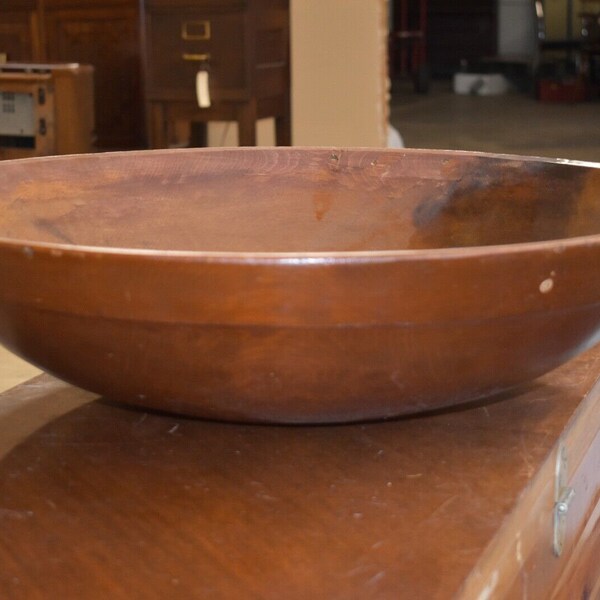 Wood Dough Bowl Etsy