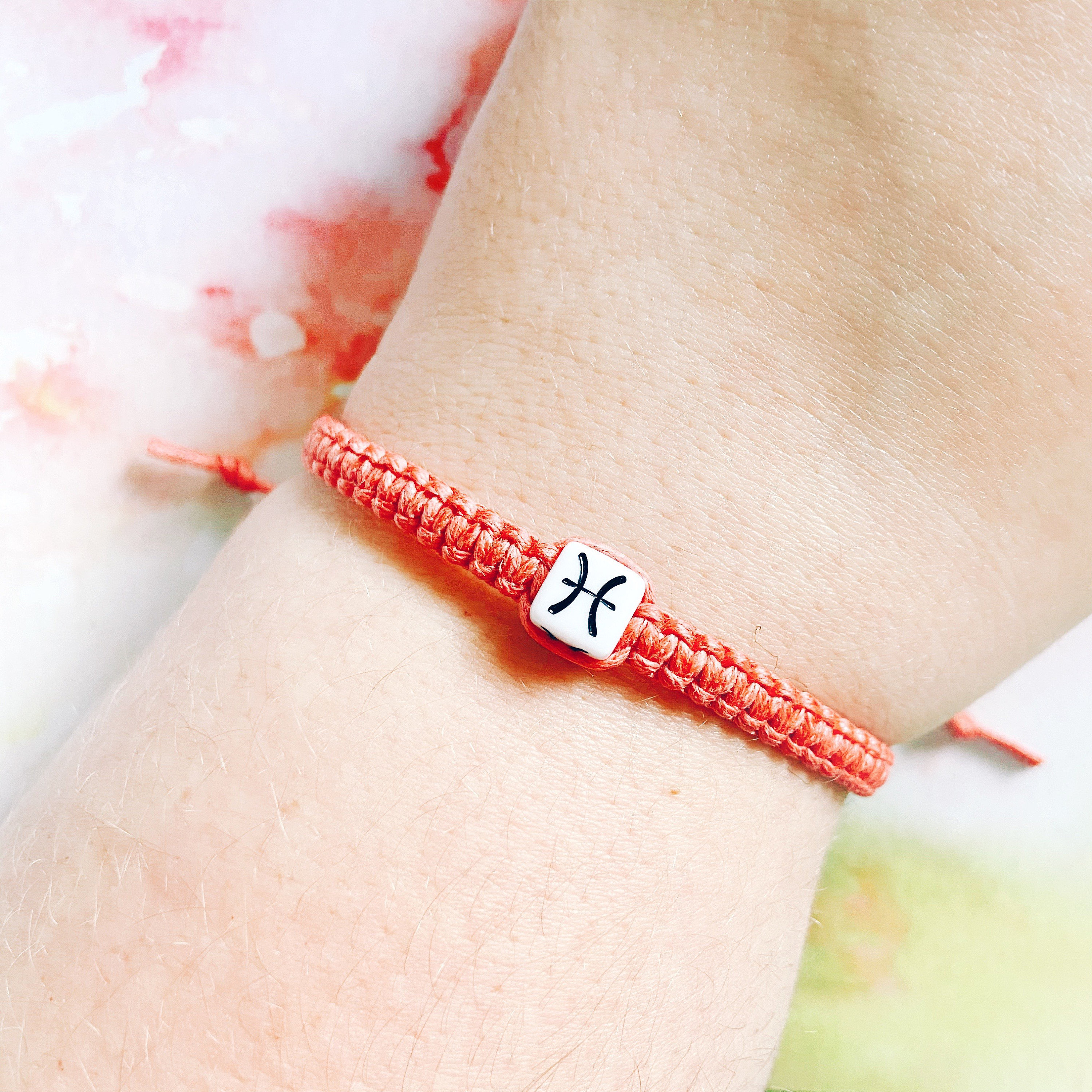 Personalised Zodiac Bracelet Astrology Bracelet Zodiac Sign Etsy