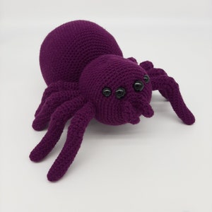 PATTERN ONLY! 2 in 1 Spider Amigurumi and Bag Crochet Pattern, Digital Download, PDF pattern, arachnid, halloween, spooky