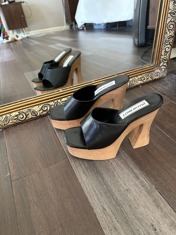 Vintage 90s does 70s Ultra High Platform Heels