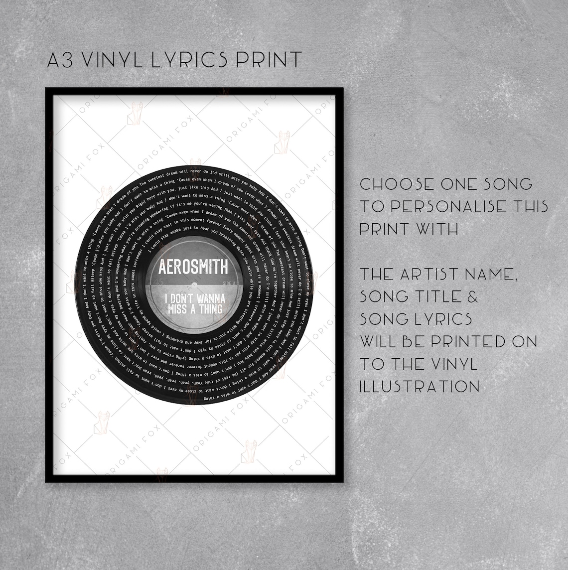 Custom Music Gallery Wall Print Bundle Personalised Prints Etsy UK