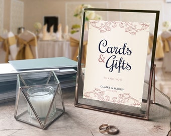 Cards & Gifts Wedding Print | Poster | Sign | Fairytale | Storybook | Personalised | Custom Design | Custom Colours