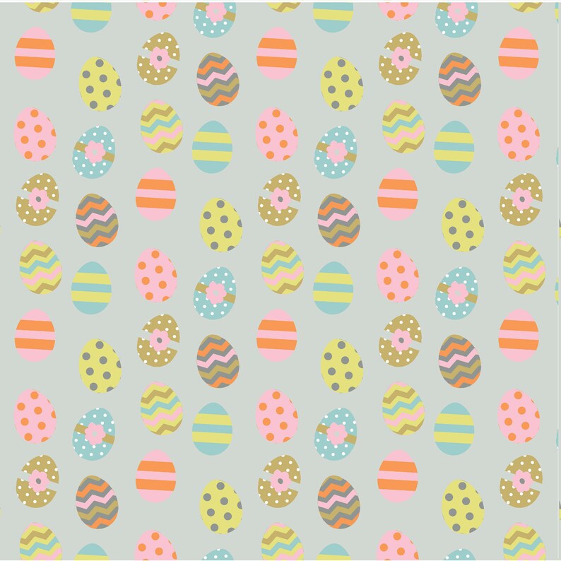 Easter Time, Digital Paper Pack - Etsy