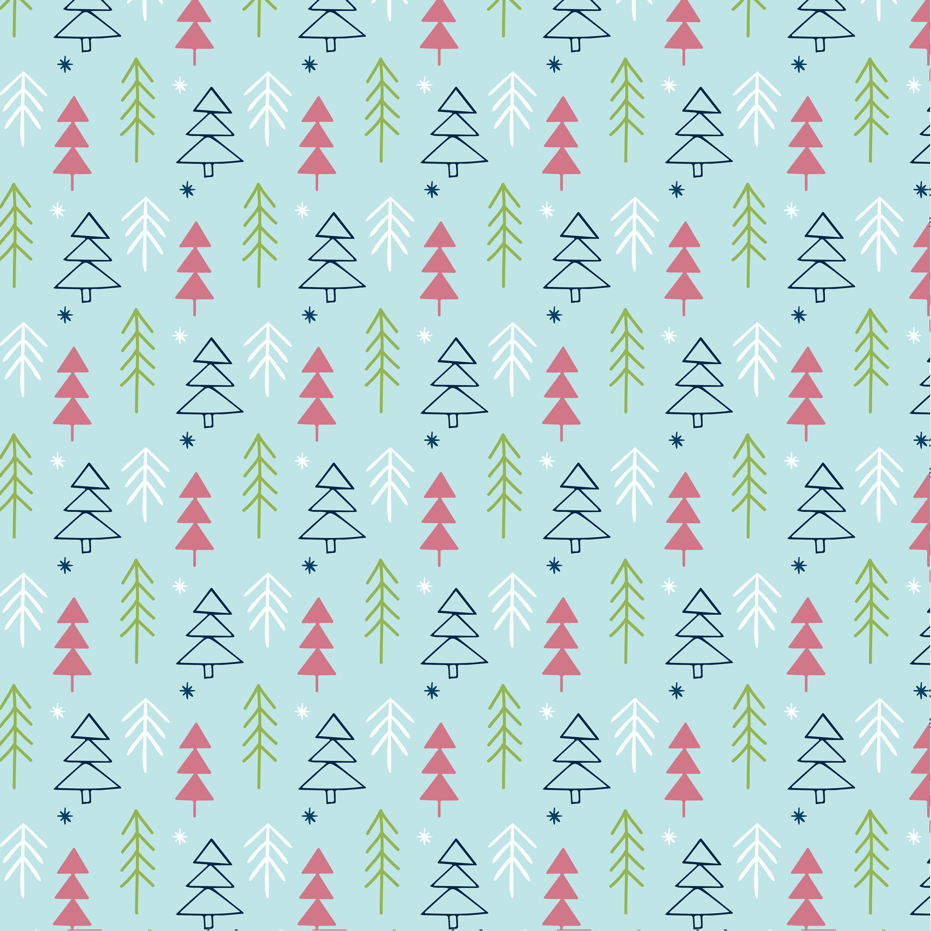 Christmas Pattern christmas Winter Printable Digital Paper - Etsy