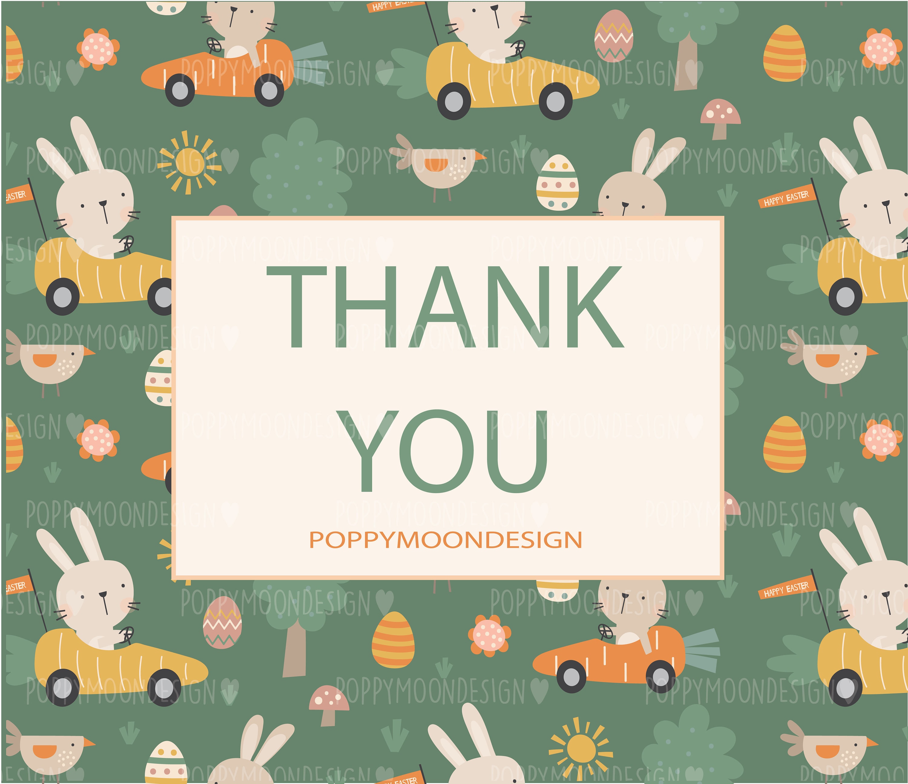 Bunny Driver, Easter Bunnies, Printable Seamless Digital Paper Pack - Etsy