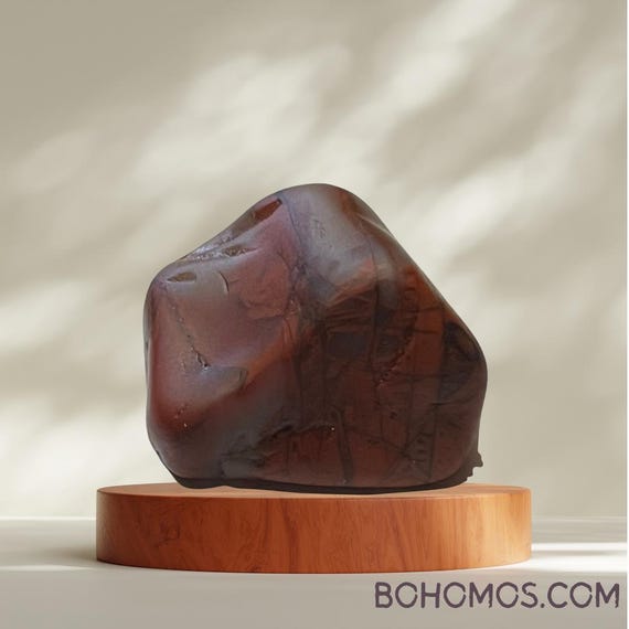 Lightly Tumbled Red Jasper/Agate (Jaspagate) - Natural Stone