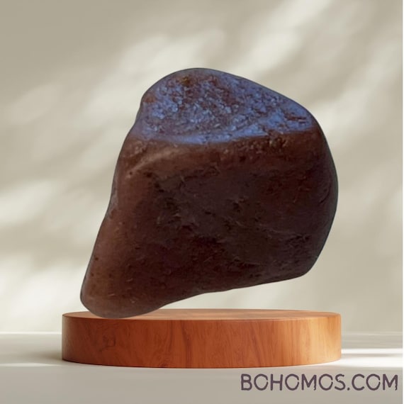 Lightly Tumbled Purple Chalcedony - Natural Stone